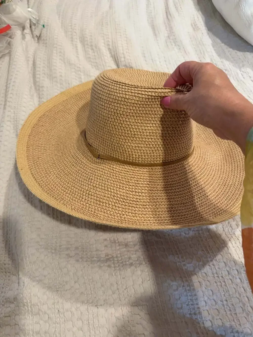 Midwest Gloves & Gear Women's Straw Sun Hat with Chin Strap